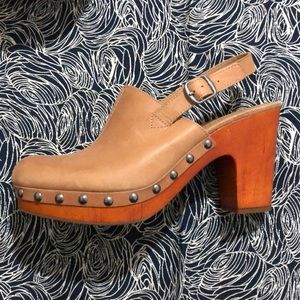 Lucky Brand Studded Mules